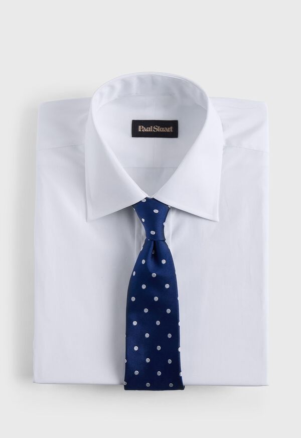 Paul Stuart Woven Silk Dots Tie, image 2