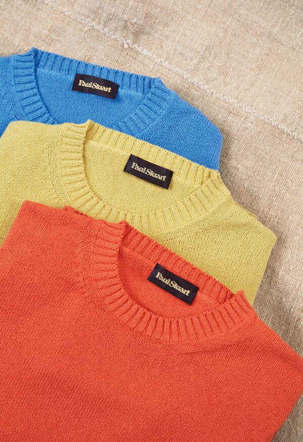 Paul Stuart Our Boucle Crewneck Sweaters, image 1