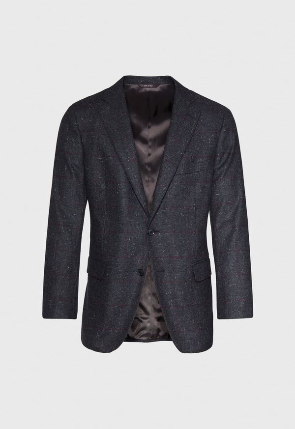 Paul Stuart Grey Donegal Wool Sport Jacket, image 1