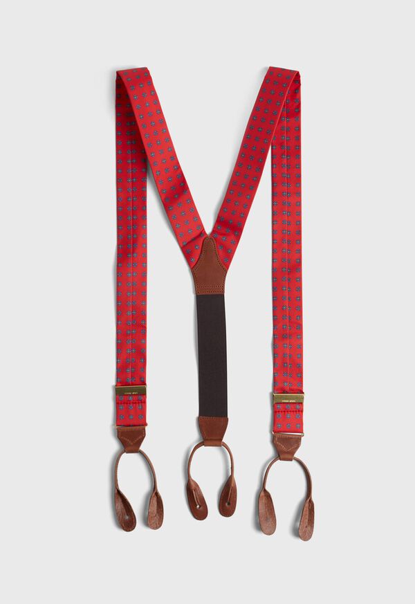 Paul Stuart Mini Floral Suspenders, image 1