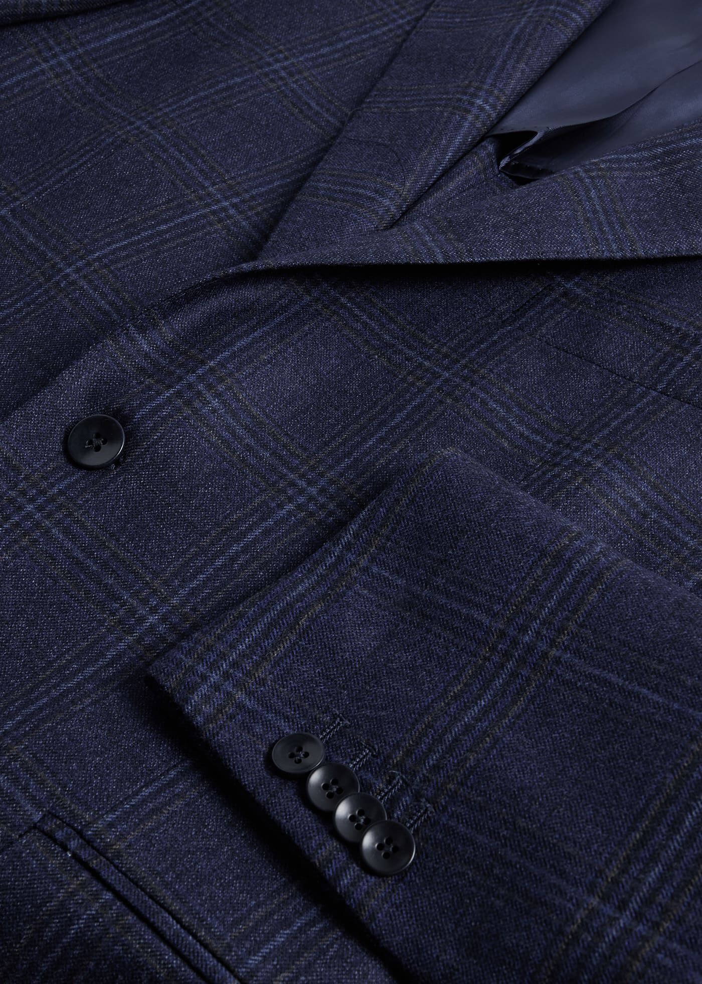 Wool Plaid Jacket