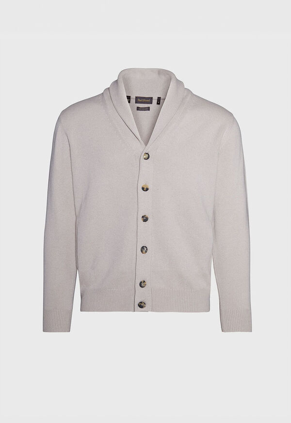 Paul Stuart Cashmere Shawl Collar Cardigan, image 1