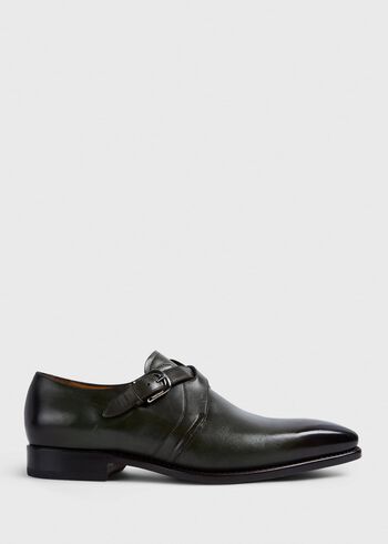 Paul Stuart Galante Double Cross Monk Strap