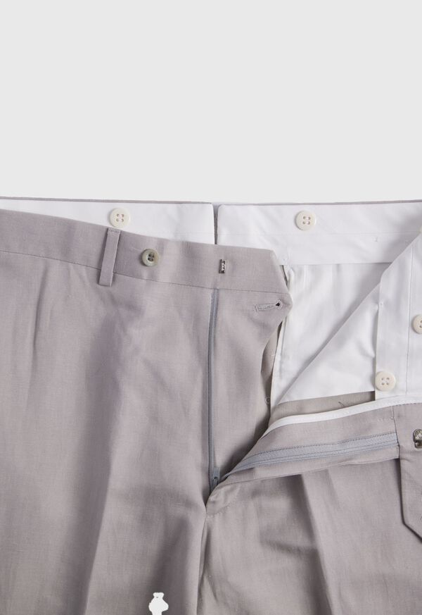 Paul Stuart Linen/Silk Solid Dress Trouser, image 2