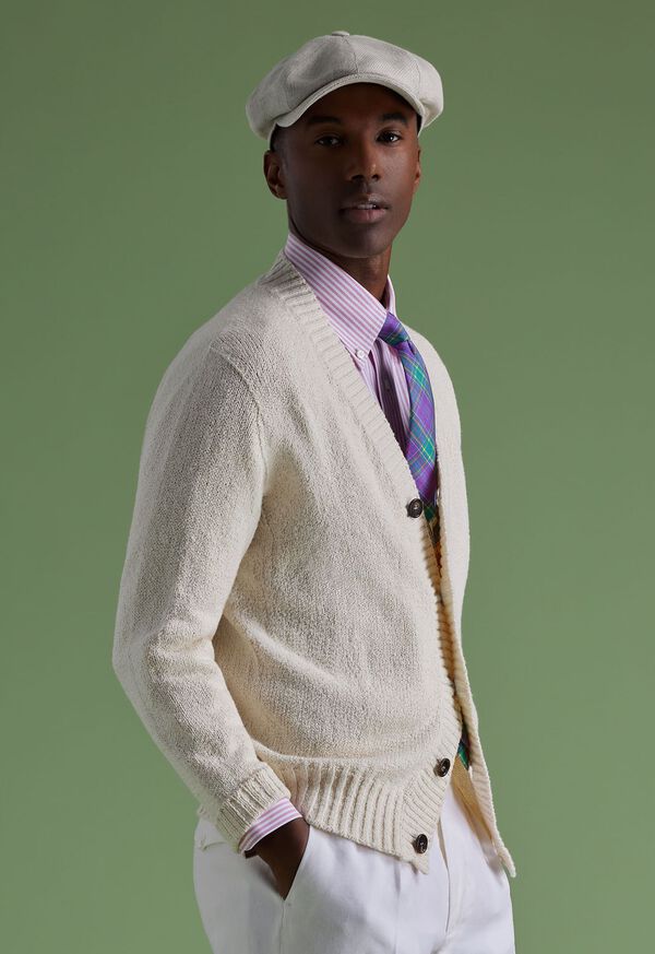 Paul Stuart Cotton Button Front Cardigan, image 2