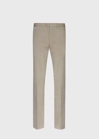 Paul Stuart Khaki Cotton Stretch Pant, thumbnail 1