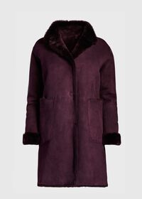 Paul Stuart Reversible Lamb Shearling Coat, thumbnail 1