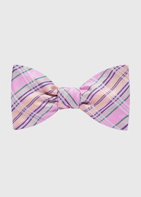 Paul Stuart Silk Plaid Bow Tie, thumbnail 1
