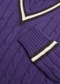 Paul Stuart Scottish Cashmere Tennis Sweater, thumbnail 2
