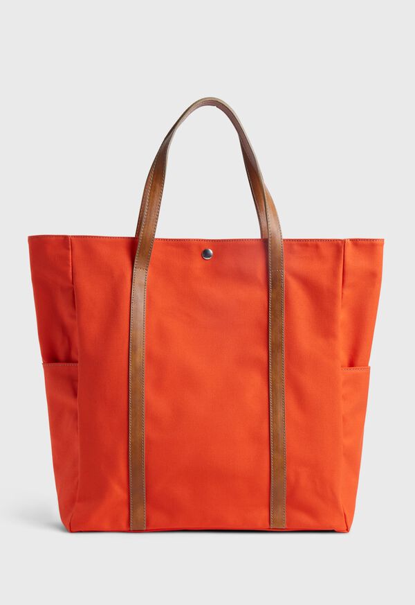 Paul Stuart Solid Color Tote Bag, image 1
