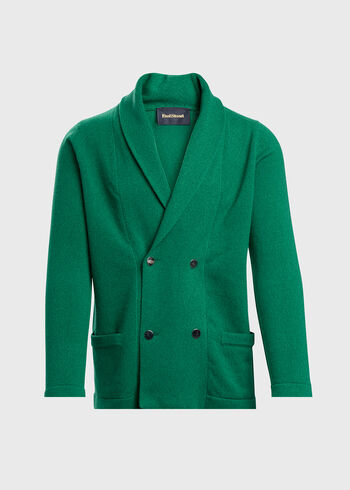 Paul Stuart Wool Double Breasted Sweater