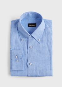 Paul Stuart Linen Button-Down Collar Sport Shirt, thumbnail 1