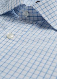 Paul Stuart Graph Check Dress Shirt, thumbnail 2
