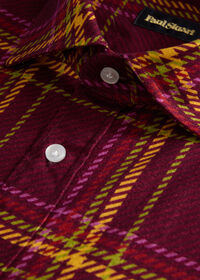 Paul Stuart Printed Plaid Flannel Shirt, thumbnail 2