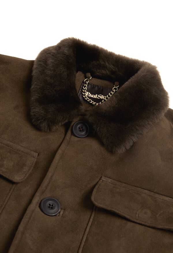 Paul Stuart Shearling Field Jacket, image 2
