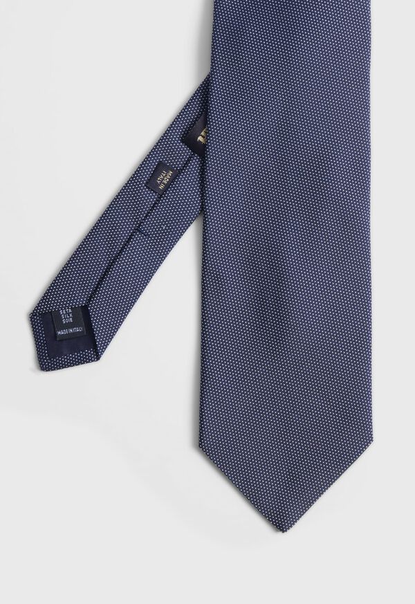 Louis Vuitton Silk Patterned Tie - Blue Ties, Suiting Accessories