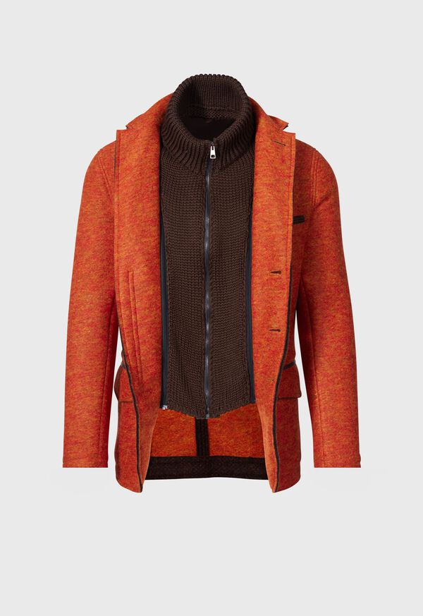 Paul Stuart Boiled Wool Vested Field Jacket, image 4