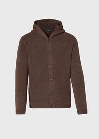 Paul Stuart Hooded Cardigan, thumbnail 1