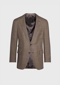 Paul Stuart Tan/Brown Plaid Sport Jacket, thumbnail 1