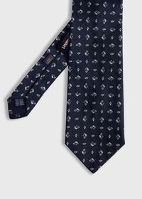 Paul Stuart Woven Silk Diamond Deco Tie, thumbnail 1
