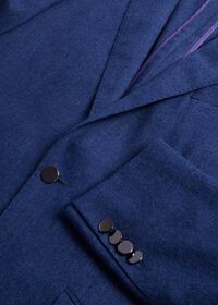 Paul Stuart Cashmere & Wool One Button Drake Jacket, thumbnail 3