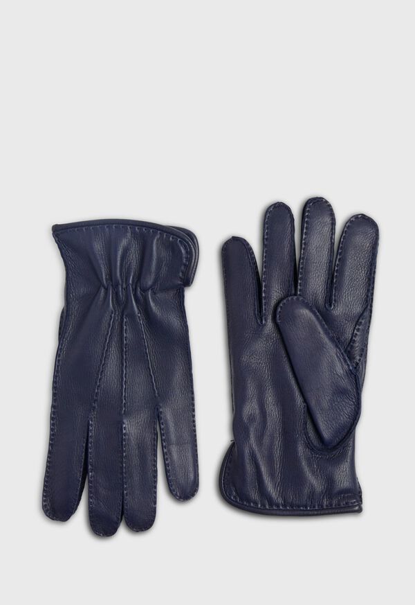 Paul Stuart Deerskin Leather Glove with Cashmere Lining, image 1