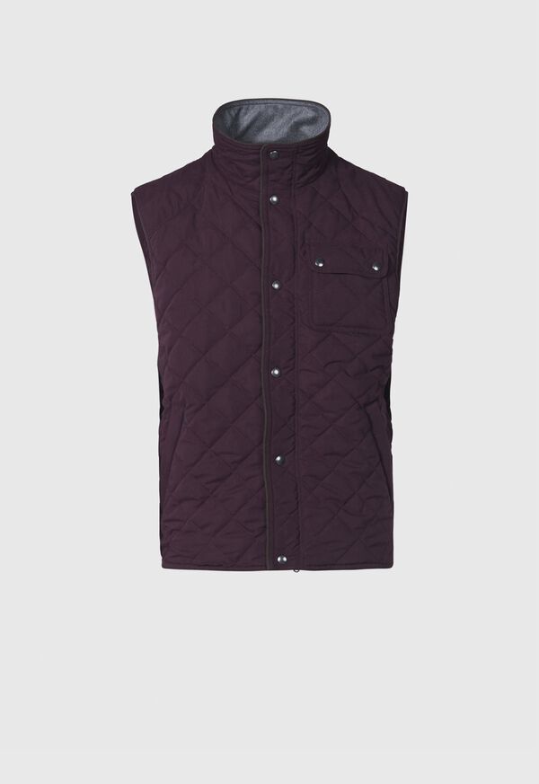 Paul Stuart Diamond Quilted Vest, image 1