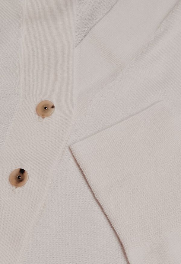 Paul Stuart Lightweight Wool Button Front Cardigan, image 2
