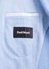 Paul Stuart Herringbone Cotton Jersey Jacket, thumbnail 5