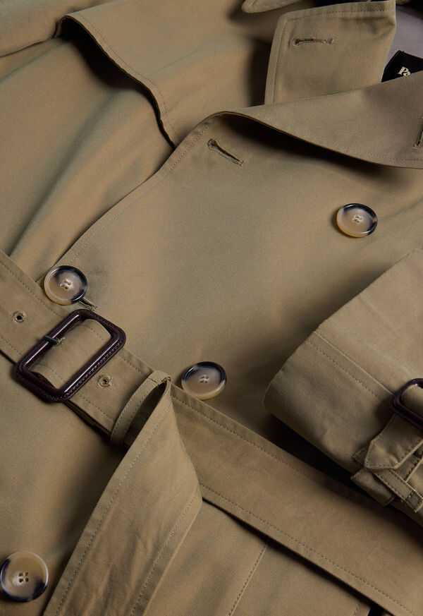 Paul Stuart Double Breasted Raincoat, image 3