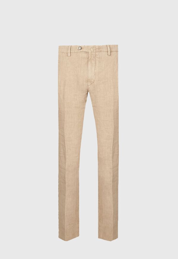 Paul Stuart Phineas Cole Khaki Solid Linen Suit, image 5
