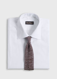 Paul Stuart Silk and Linen Knitted Tie, thumbnail 2