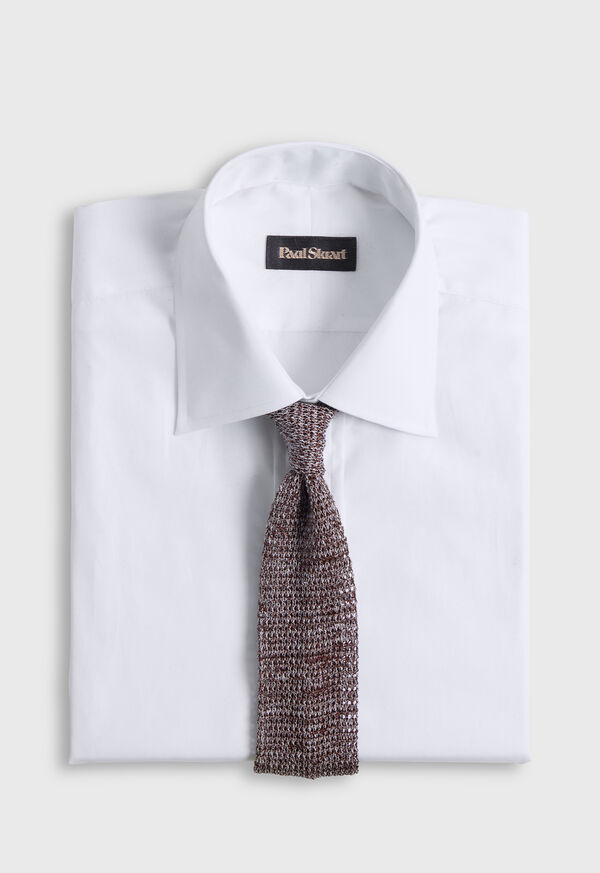 Paul Stuart Silk and Linen Knitted Tie, image 2