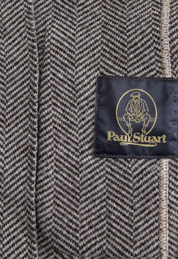 Paul Stuart Knitted Herringbone Jacket, image 3