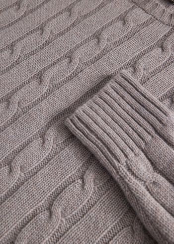 Paul Stuart Cashmere Cable Crewneck