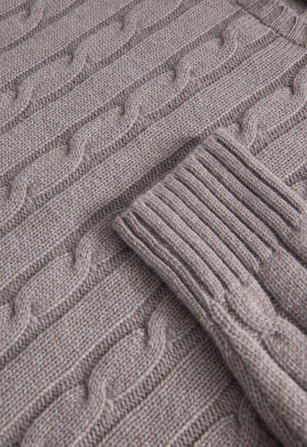 Paul Stuart Cashmere Cable Crewneck, image 2