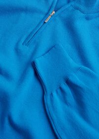 Paul Stuart Cotton Zipneck Pullover, thumbnail 2