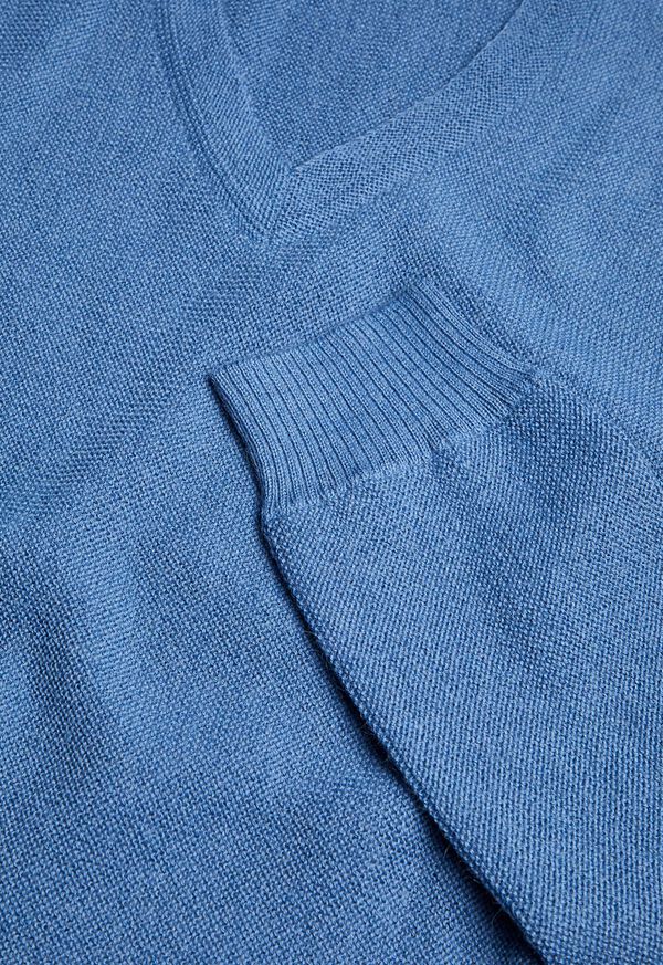 Paul Stuart Classic Alpaca Links V-Neck Sweater, image 24