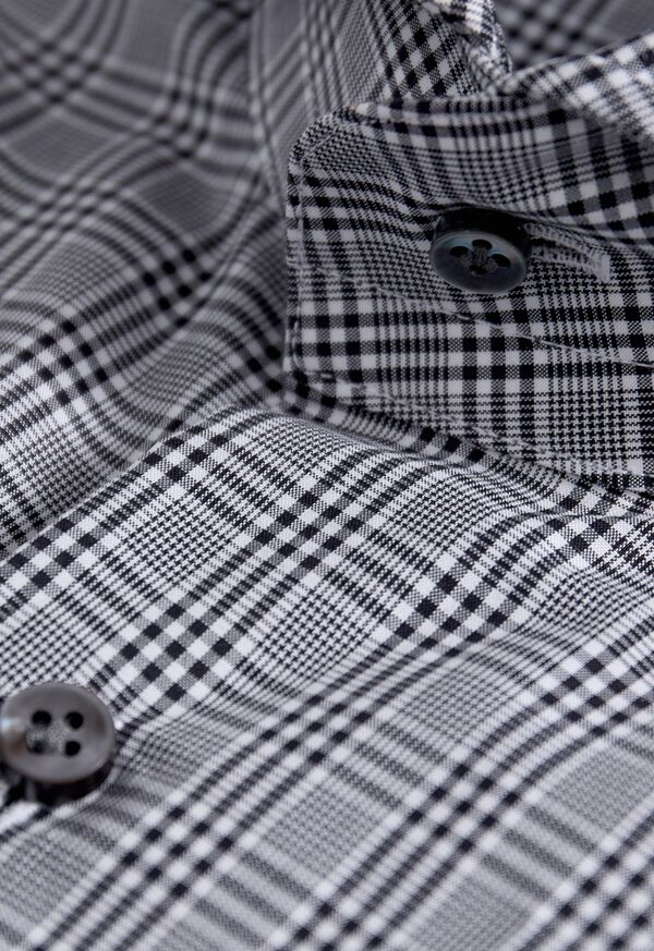 Paul Stuart Micro Plaid Dress Shirt, image 2