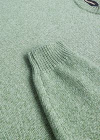 Paul Stuart Cotton Melange Crewneck Sweater, thumbnail 2