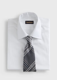 Paul Stuart Woven Silk Large Plaid Tie, thumbnail 2