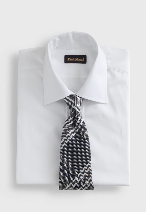 Paul Stuart Woven Silk Large Plaid Tie, image 2