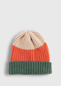 Paul Stuart Tricolor Cashmere Winter Hat, thumbnail 1