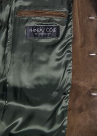 Paul Stuart Loden Suede Anorak Jacket, thumbnail 3