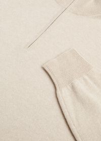 Paul Stuart Cashmere 1/4 Zip Mock Neck Sweater, thumbnail 6