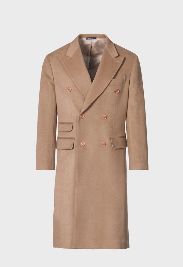 Paul Stuart Double Breasted Cashmere Overcoat, image 1