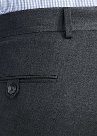 Paul Stuart Dark Grey Super 110s Wool Trouser, thumbnail 6