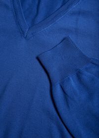 Paul Stuart Cotton V-Neck Sweater, thumbnail 2