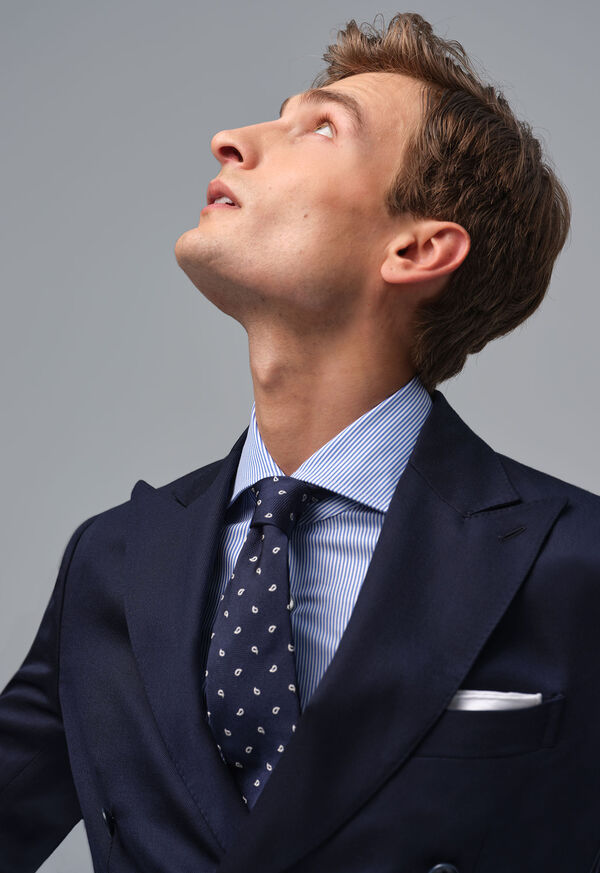 Paul Stuart Poplin Stripe Dress Shirt, image 2