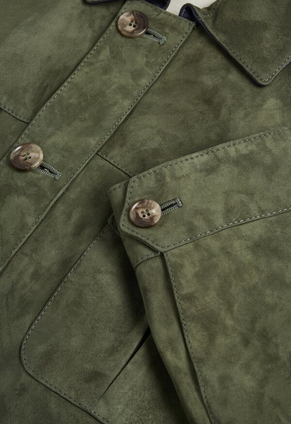 Paul Stuart Suede Safari Jacket, image 2